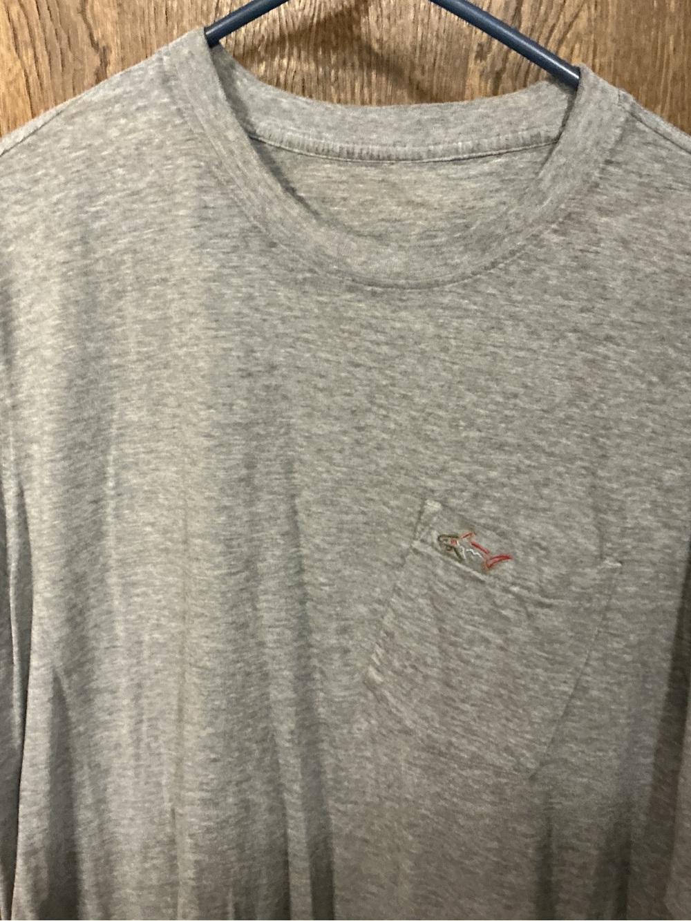 Greg Norman Collection Heather Gray Short-Sleeve Pocket Tee